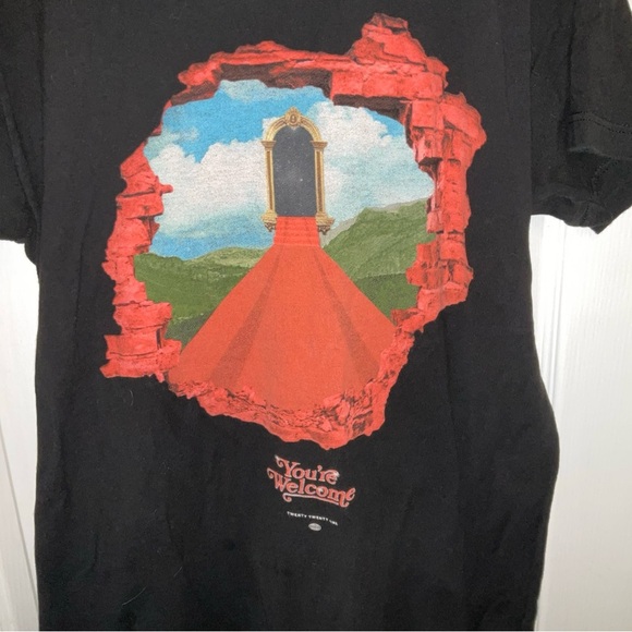 A DAY TO REMEMBER You're Welcome Shirt Medium PUNK Post-Hardcore Album Promo Tee - Picture 3 of 8